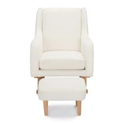 Babymore Ida Boucle Nursing Chair With Stool 15 Babymore Ida Boucle Nursing Chair With Stool -DUNELM Furniture Shop 30964207 alt06