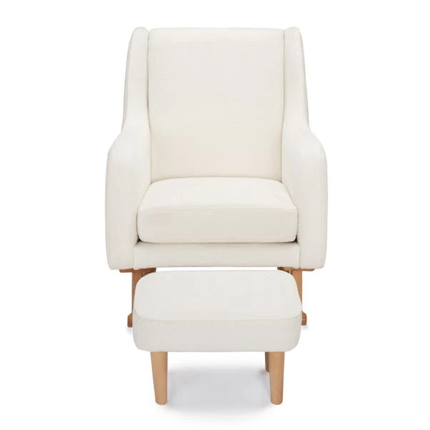 Babymore Ida Boucle Nursing Chair With Stool 9 Babymore Ida Boucle Nursing Chair With Stool - Image 7