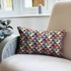 Daro Tapestry Gemstone Rectangular Cushion -DUNELM Furniture Shop 30964343