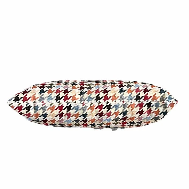 Daro Tapestry Pastel Houndstooth Rectangular Cushion 5 Daro Tapestry Pastel Houndstooth Rectangular Cushion - Image 3
