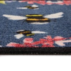 Marvel Floral Bee Washable Doormat -DUNELM Furniture Shop 30965329 alt03