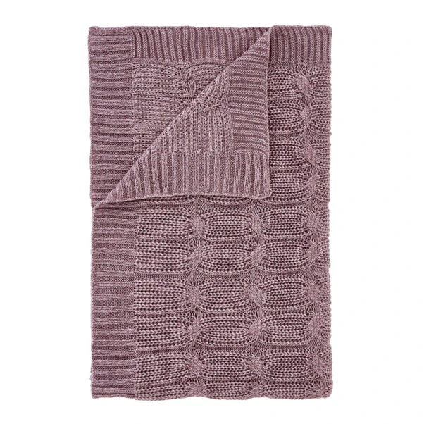 Chunky Marl Knit Throw 130cm X 170cm 19 Chunky Marl Knit Throw 130cm X 170cm - Image 17