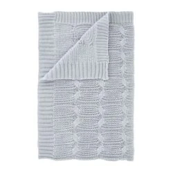 Chunky Marl Knit Throw 130cm X 170cm 31 Chunky Marl Knit Throw 130cm X 170cm -DUNELM Furniture Shop 30966073 alt03