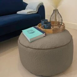 Rucomfy Snug Drum Bean Bag Pouffe -DUNELM Furniture Shop 30966159