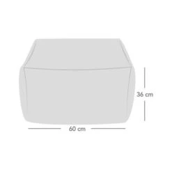 Rucomfy Weave Bean Bag Ottoman 24 Rucomfy Weave Bean Bag Ottoman -DUNELM Furniture Shop 30966176 alt02