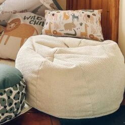 Rucomfy Kids Slouch Waffle Bean Bag -DUNELM Furniture Shop 30966182 alt01