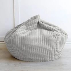Rucomfy Kids Slouch Jumbo Cord Bean Bag -DUNELM Furniture Shop 30966209 alt01