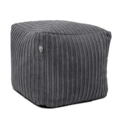 Rucomfy Jumbo Cord Cube Beanbag -DUNELM Furniture Shop 30966234 alt01