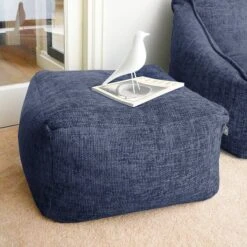 Rucomfy Weave Bean Bag Ottoman