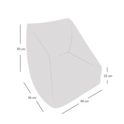 Rucomfy Kids Dig It Bean Bag Snuggle Chair -DUNELM Furniture Shop 30966311 alt02