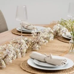 Artificial Dried Effect Gypsophila Garland