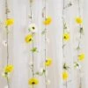 Set Of 6 Artificial Gerbera & Dahlia Droplet Garlands -DUNELM Furniture Shop 30975144