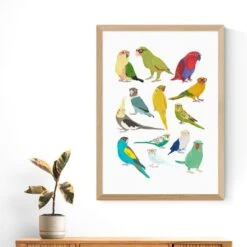 East End Prints Parrots Print -DUNELM Furniture Shop 30975517