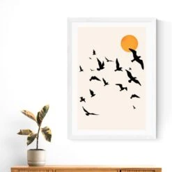 East End Prints Up And Away Print -DUNELM Furniture Shop 30975528