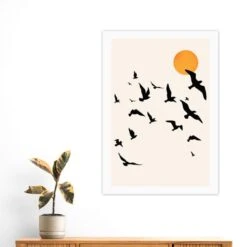East End Prints Up And Away Print -DUNELM Furniture Shop 30975536