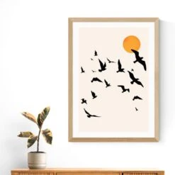 East End Prints Up And Away Print -DUNELM Furniture Shop 30975767