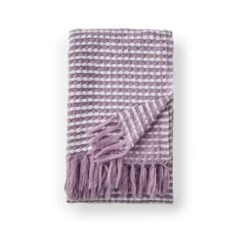 Catherine Lansfield Stab Stitch Throw 125cm X 150cm -DUNELM Furniture Shop 30976441 alt05