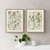 Set Of 2 Pressed Flowers Framed Prints 1 Set Of 2 Pressed Flowers Framed Prints -DUNELM Furniture Shop 30976623