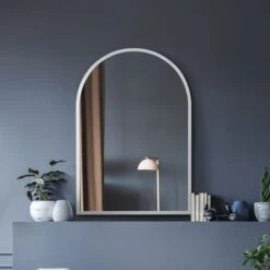 Arcus Arched Indoor Outdoor Wall Mirror -DUNELM Furniture Shop 30977006