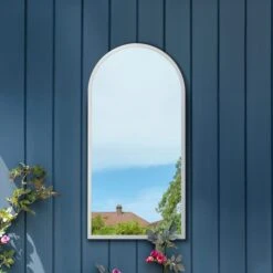 Arcus Arched Indoor Outdoor Wall Mirror -DUNELM Furniture Shop 30977010 alt01