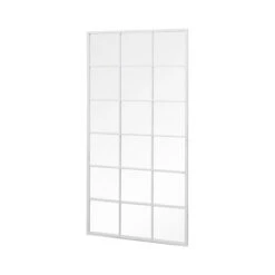 Fenestra Modern Rectangle Window Indoor Outdoor Full Length Wall Mirror -DUNELM Furniture Shop 30977050 alt03