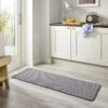 Marvel Boucle Herringbone Washable Runner -DUNELM Furniture Shop 30977313