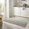 Marvel Boucle Zig Zag Washable Runner -DUNELM Furniture Shop 30977322