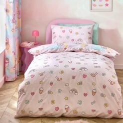 Catherine Lansfield Forever Together Polycotton Duvet Cover & Pillowcase Set -DUNELM Furniture Shop 30977405 alt02