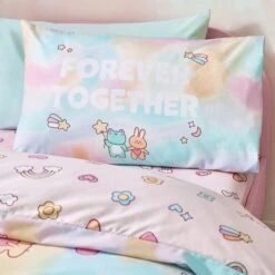 Catherine Lansfield Forever Together Polycotton Duvet Cover & Pillowcase Set -DUNELM Furniture Shop 30977424 alt01