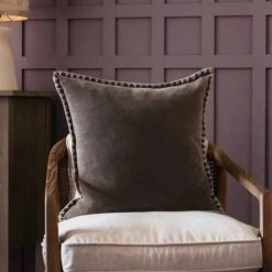 Voyage Maison Stitch Square Cushion Cover -DUNELM Furniture Shop 30978648