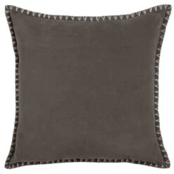 Voyage Maison Stitch Square Cushion Cover -DUNELM Furniture Shop 30978648 alt01