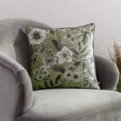 Wylder Harlington Botany Square Cushion Cover 26 Wylder Harlington Botany Square Cushion Cover -DUNELM Furniture Shop 30978923