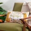 Wylder Mirrored Cheetah Cotton Rectangle Cushion Cover -DUNELM Furniture Shop 30979120