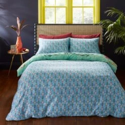 Matthew Williamson Paradise Parrot Duvet Cover & Pillowcase Set -DUNELM Furniture Shop 30982986 alt02