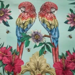 Matthew Williamson Paradise Parrot Duvet Cover & Pillowcase Set -DUNELM Furniture Shop 30983023 alt04
