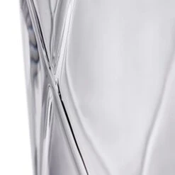 Clear Glass Optic Vase -DUNELM Furniture Shop 30983067 alt03