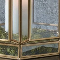 Brass Wide Hexagon Lantern 8 Brass Wide Hexagon Lantern -DUNELM Furniture Shop 30983188 alt02