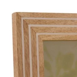 Hestia Wooden Striped Photo Frame -DUNELM Furniture Shop 30984017 alt01