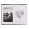 Family Silver Heart Photo Frame