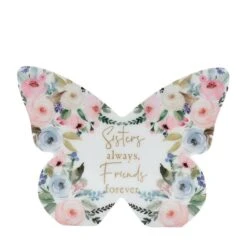 The Cottage Garden Sister Butterfly Plaque