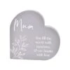 Mum Moments Heart Plaque -DUNELM Furniture Shop 30984593