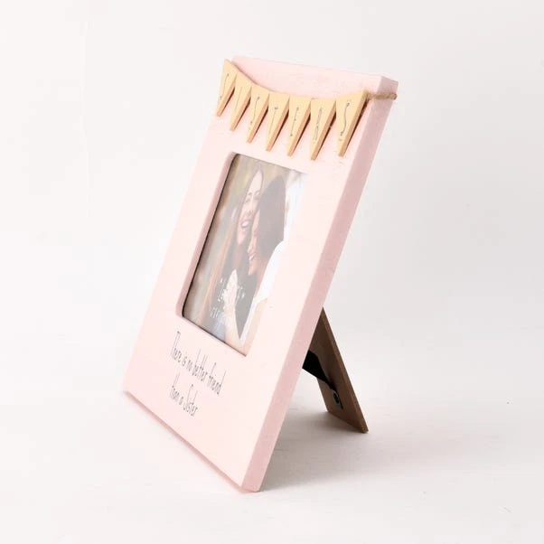 Sister Pink Bunting Photo Frame 4 Sister Pink Bunting Photo Frame - Image 2