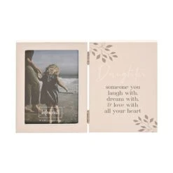 Moments Daughter White Photo Frame
