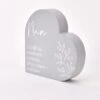 Nan Moments Heart Plaque