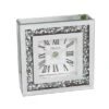 Hestia Crystal Border Mantel Clock -DUNELM Furniture Shop 30986695