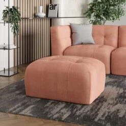 Modular Squish Clay Tonal Chenille Large Corner Sofa 20 Modular Squish Clay Tonal Chenille Large Corner Sofa -DUNELM Furniture Shop 60227156 alt08